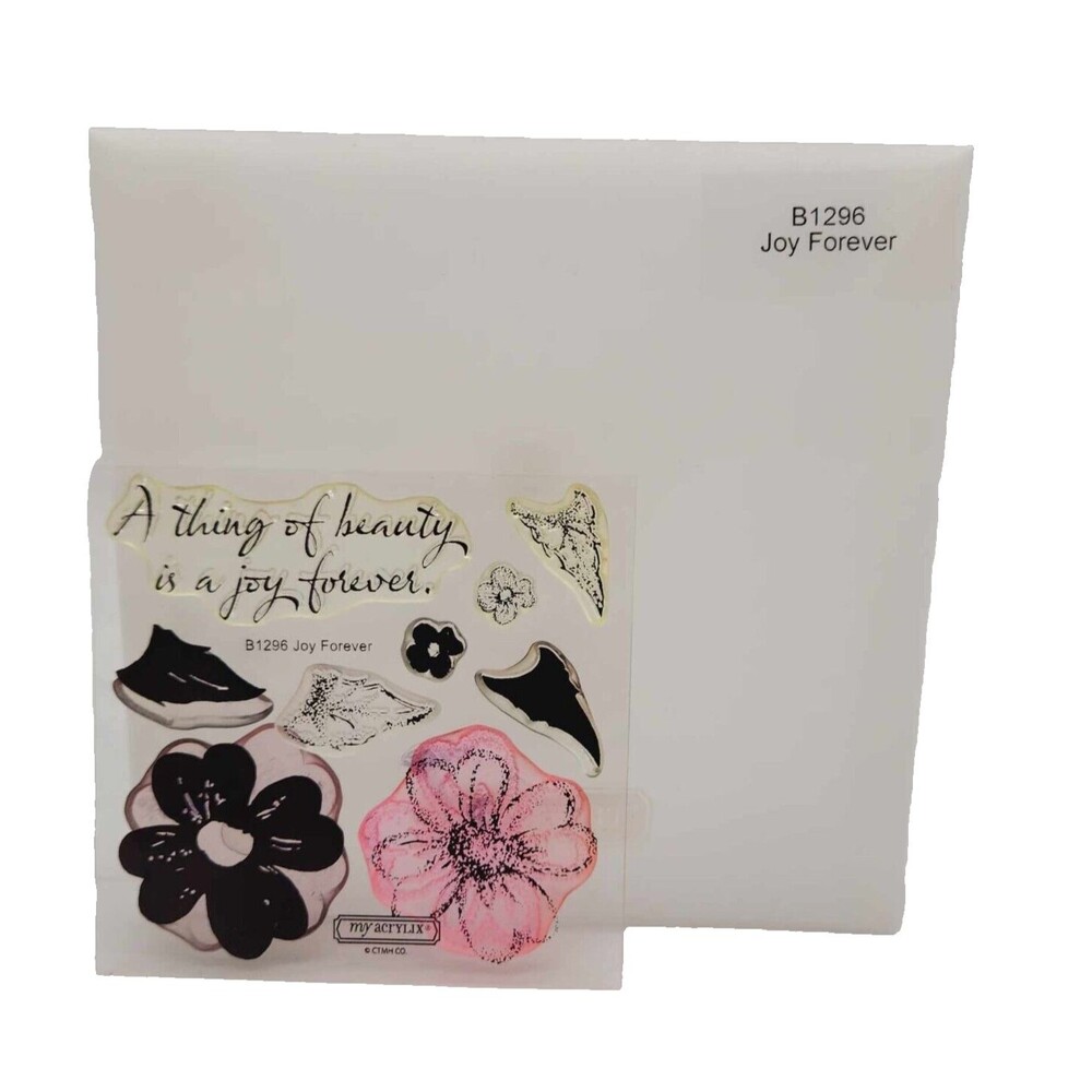 Close to My Heart B1296 Joy Forever Cling Stamp Set